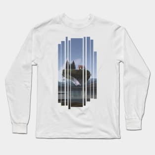 Floating island in the sky Long Sleeve T-Shirt